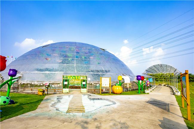 佛山盈香生態(tài)園加快創(chuàng)建5A景區(qū)步伐,夏威夷水城建成開業(yè)